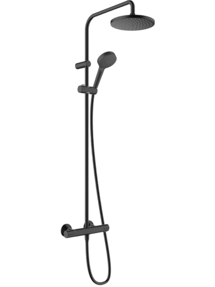 Душевая стойка Hansgrohe Vernis Blend Showerpipe 26426670 черный матовый