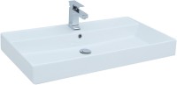 Тумба с раковиной Aquanet Nova Lite 60 дуб рошелье, с дверками
