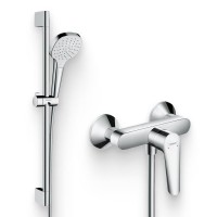 Душевой комплект Смеситель для душа Hansgrohe Logis E 71610000 + Гарнитур Croma Select E 26584400
