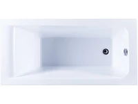 Акриловая ванна Aquanet Bright 239666 155x70 см, пристенная, белая, с каркасом