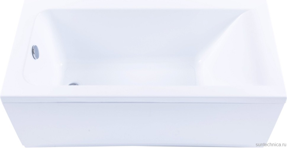 Акриловая ванна Aquanet Bright 239666 155x70 см, пристенная, белая, с каркасом