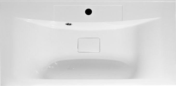 Тумба с раковиной BelBagno Marino 90 bianco lucido, напольная