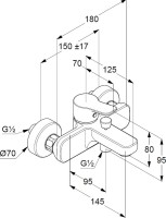 Душевой комплект Смеситель Kludi Pure&Easy 376810565 + Гарнитур Fizz 6774005-00 Душевой комплект Смеситель Kludi Pure&Easy 376810565 + Гарнитур Fizz 6774005-00