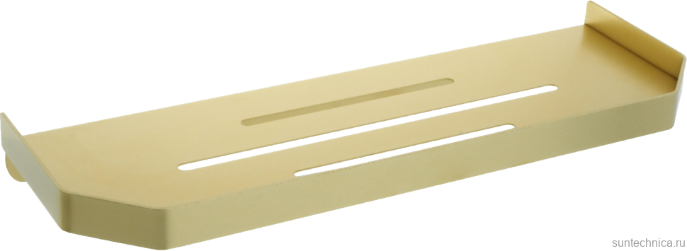 Полка Fixsen Hi-Tech FX-843G матовое золото