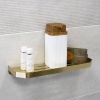 Полка Fixsen Hi-Tech FX-843G матовое золото Полка Fixsen Hi-Tech FX-843G матовое золото