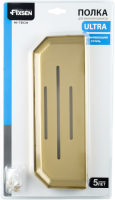 Полка Fixsen Hi-Tech FX-843G матовое золото Полка Fixsen Hi-Tech FX-843G матовое золото