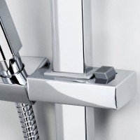 Душевой комплект Смеситель Wasserkraft Aller 10641 С ВНУТРЕННЕЙ ЧАСТЬЮ + Гарнитур A145 + Подключение A124 + Душ A118 + Кронштейн A090