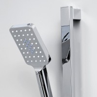 Душевой комплект Смеситель Wasserkraft Aller 10641 С ВНУТРЕННЕЙ ЧАСТЬЮ + Гарнитур A145 + Подключение A124 + Душ A118 + Кронштейн A090