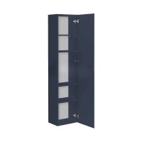 Шкаф-пенал для ванной Roca Domi ZRU9307869 синий матовый Шкаф-пенал для ванной Roca Domi ZRU9307869 синий матовый