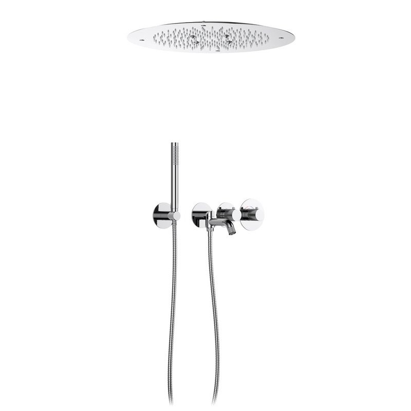 Душевой комплект Timo Petruma SX-2358/00SM С ВНУТРЕННЕЙ ЧАСТЬЮ, с термостатом, хром