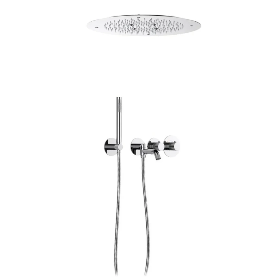 Душевой комплект Timo Petruma SX-2358/00SM С ВНУТРЕННЕЙ ЧАСТЬЮ, с термостатом, хром
