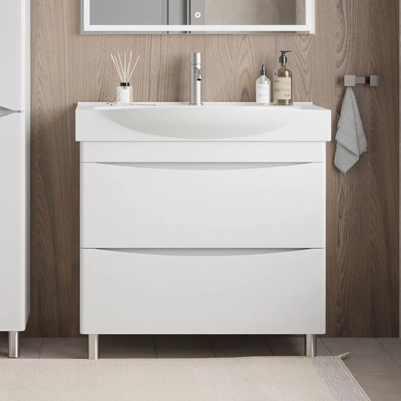 Тумба с раковиной SanStar Smile 105 напольная