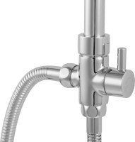 Душевой комплект Термостат Bravat Nizza F6353387CP-01-RUS для ванны с душем + Стойка Fit D283CP-2A-RUS