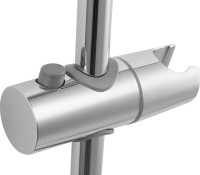 Душевой комплект Термостат Bravat Nizza F6353387CP-01-RUS для ванны с душем + Стойка Fit D283CP-2A-RUS