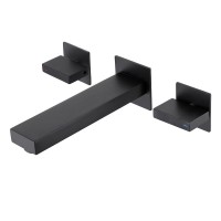 Смеситель для раковины Abber Daheim AF82122B С ВНУТРЕННЕЙ ЧАСТЬЮ, матовый черный