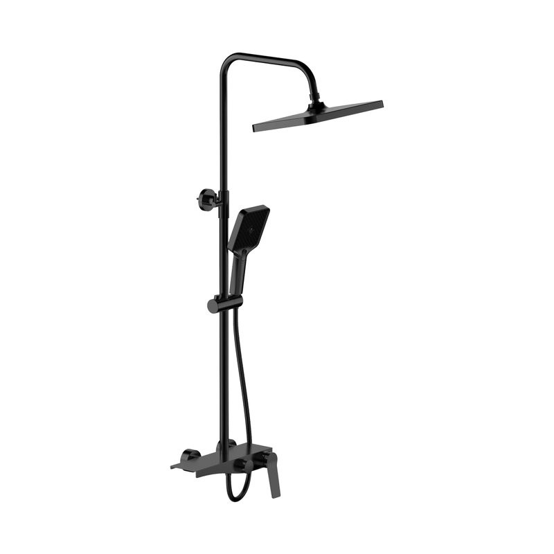 Душевая стойка BELZ B572 B24572-7 матовая черная