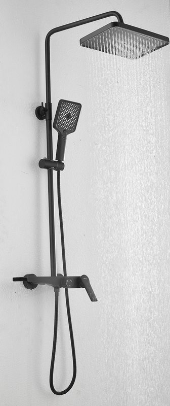 Душевая стойка BELZ B572 B24572-7 матовая черная