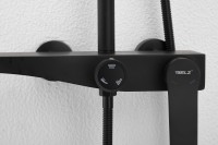 Душевая стойка BELZ B572 B24572-7 матовая черная