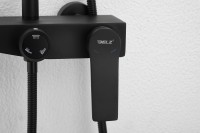 Душевая стойка BELZ B572 B24572-7 матовая черная