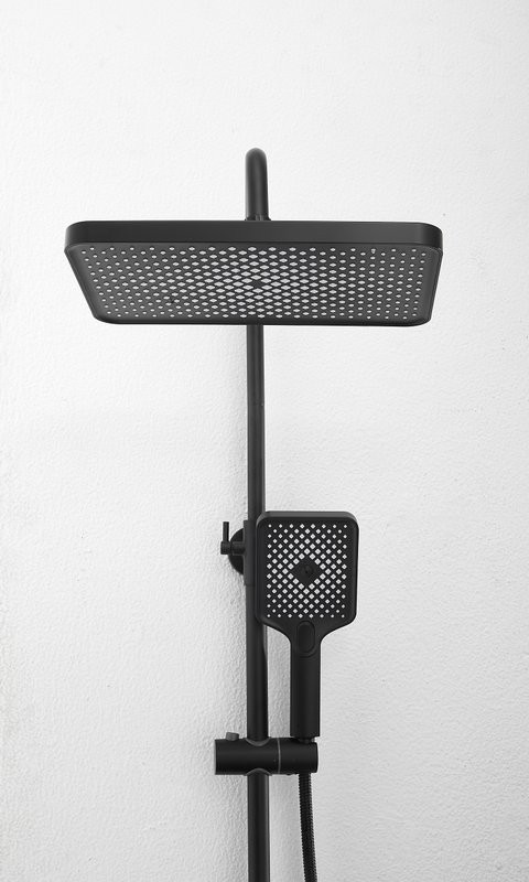 Душевая стойка BELZ B572 B24572-7 матовая черная