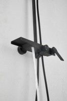 Душевая стойка BELZ B572 B24572-7 матовая черная