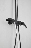 Душевая стойка BELZ B572 B24572-7 матовая черная