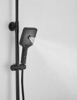 Душевая стойка BELZ B572 B24572-7 матовая черная