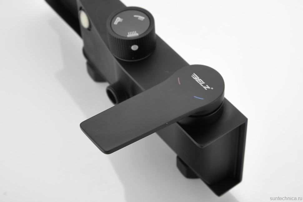 Душевая стойка BELZ B572 B24572-7 матовая черная