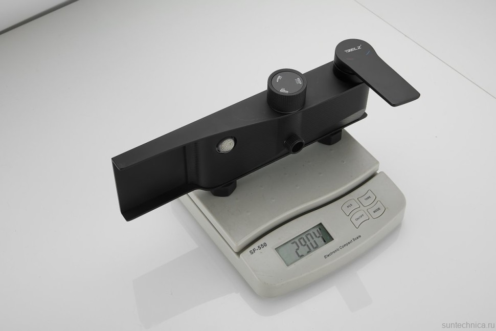 Душевая стойка BELZ B572 B24572-7 матовая черная