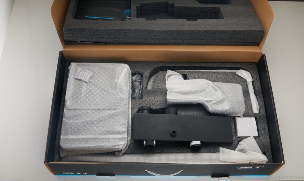 Душевая стойка BELZ B572 B24572-7 матовая черная