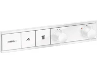 Термостатический смеситель встраиваемый Hansgrohe RainSelect 15380700 С ВНУТРЕННЕЙ ЧАСТЬЮ, матовый белый