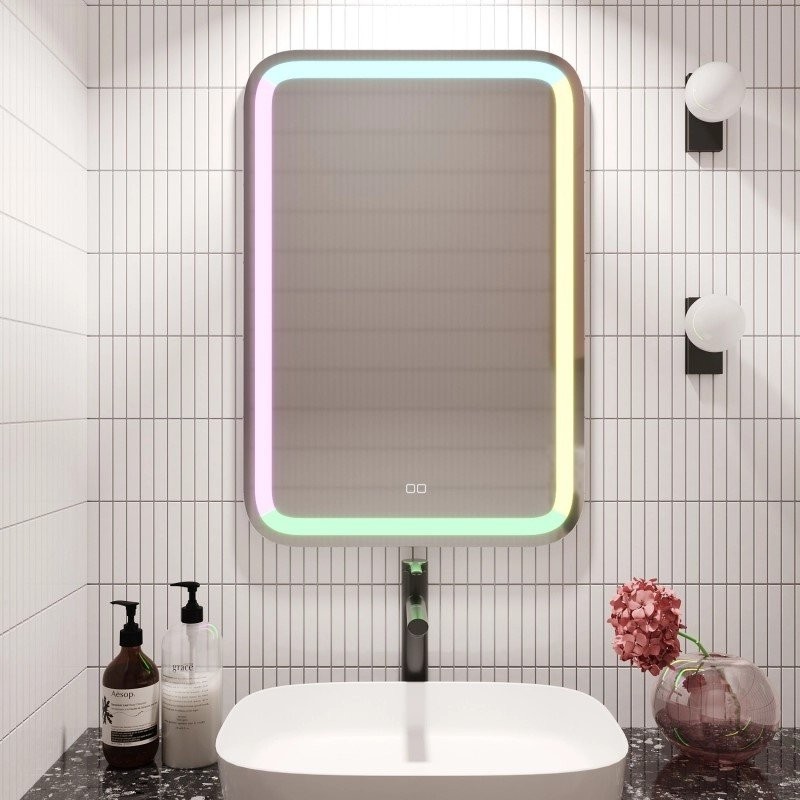 Зеркало Mixline Мальта 55 с RGB подсветкой