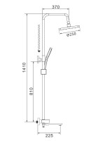 Душевая стойка Shevanik S4726
