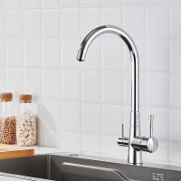 Смеситель для кухни с подключением фильтра Shevanik S428, хром Смеситель для кухни с подключением фильтра Shevanik S428, хром