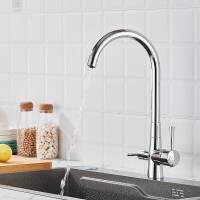 Смеситель для кухни с подключением фильтра Shevanik S428, хром Смеситель для кухни с подключением фильтра Shevanik S428, хром