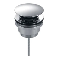 Донный клапан для раковины AQUAme AQM7003CR с переливом, хром Донный клапан для раковины AQUAme AQM7003CR с переливом, хром