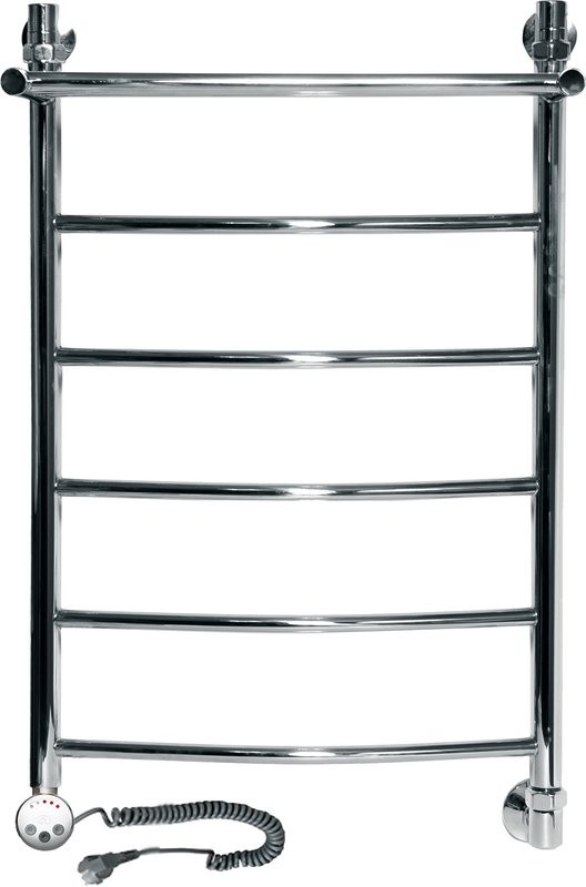 Полотенцесушитель электрический Ника Arc ЛД ВП 80/50 лев с полкой