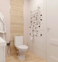 Полотенцесушитель водяной EWRIKA Сафо P 60х50, хром
