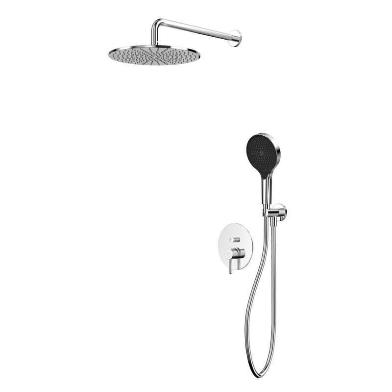 Душевой комплект WHITECROSS Y YSET04TOPCR С ВНУТРЕННЕЙ ЧАСТЬЮ, хром