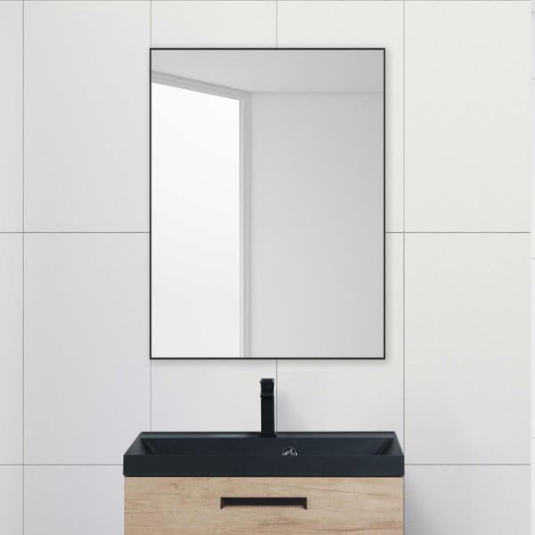 Зеркало BelBagno SPC-AL-600-800 nero