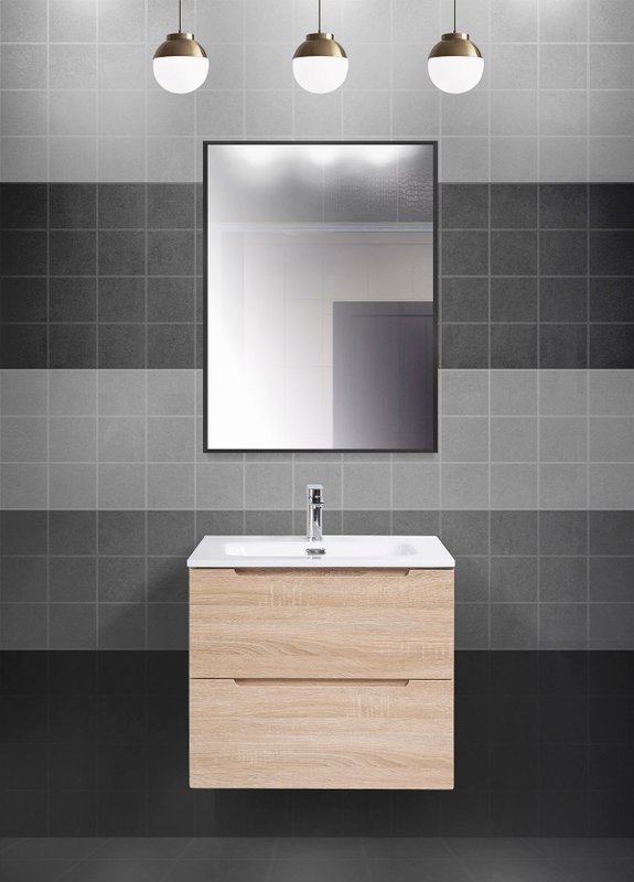 Зеркало BelBagno SPC-AL-600-800 nero