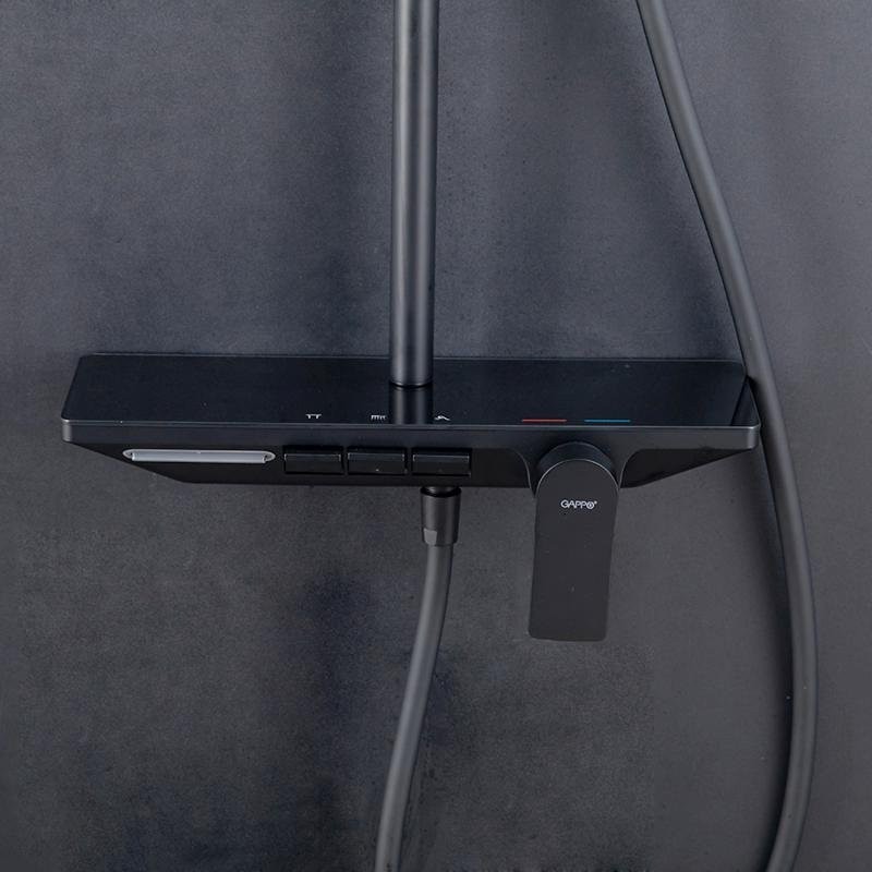 Душевая стойка Gappo G96 G2496-16 черная