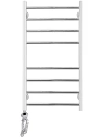 Полотенцесушитель электрический Domoterm Куба П8 40x80 EL, хром, L