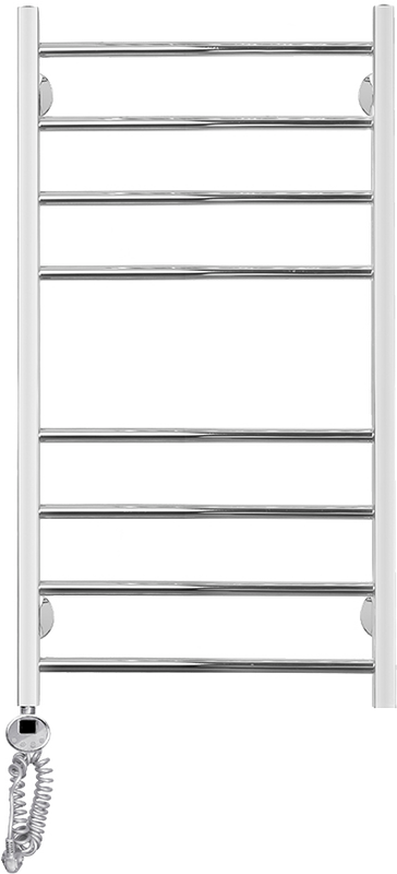 Полотенцесушитель электрический Domoterm Куба П8 40x80 EL, хром, L