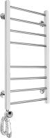 Полотенцесушитель электрический Domoterm Куба П8 40x80 EL, хром, L