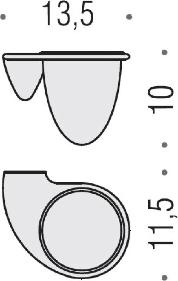 Стакан Colombo Design Khala B1802.000