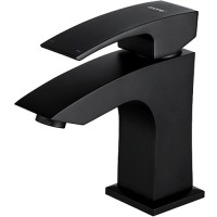 Смеситель для раковины Gappo G07-6 G1007-66 черный Смеситель для раковины Gappo G07-6 G1007-66 черный