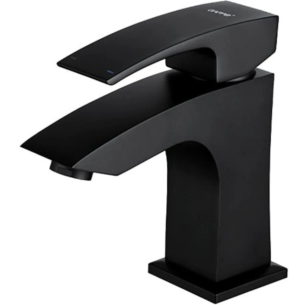 Смеситель для раковины Gappo G07-6 G1007-66 черный