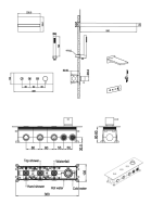 Душевой комплект Boheme Fusion 130-BRB С ВНУТРЕННЕЙ ЧАСТЬЮ, brushed bronze