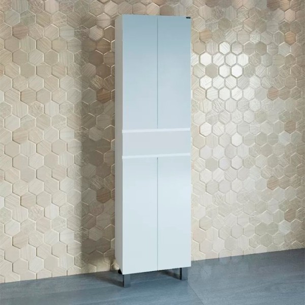 Шкаф пенал для ванной СаНта Марс 50 напольный